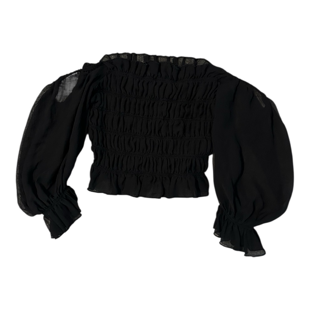 Of The Shoulder Black Women's Top